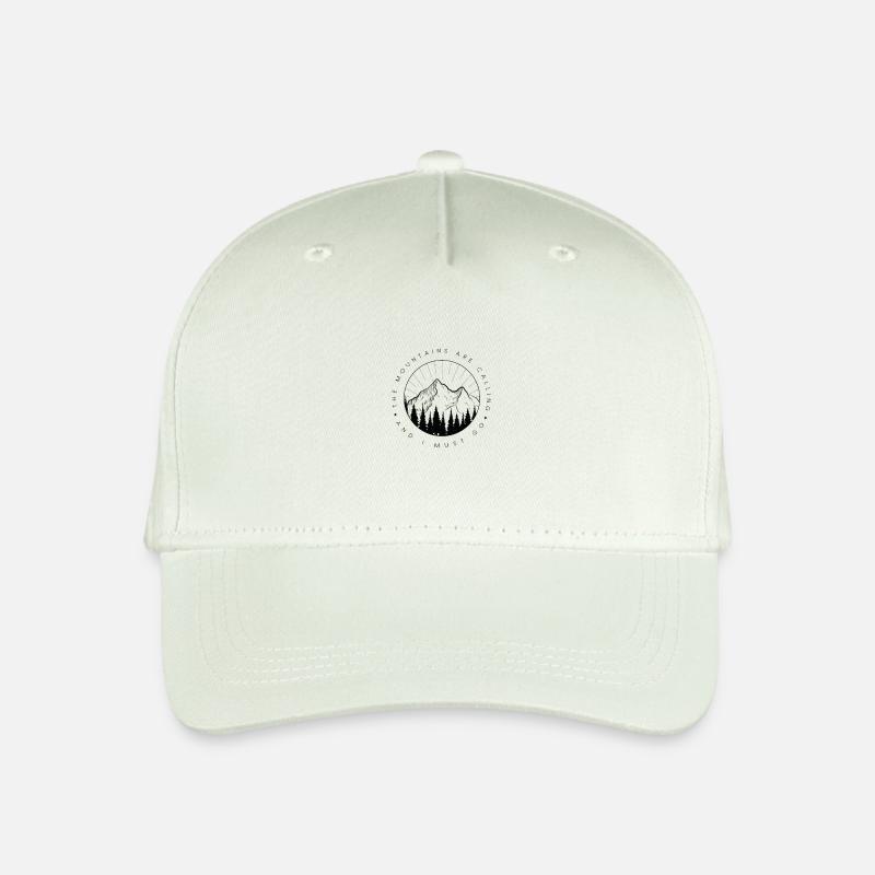 Berge - Kinder Bio Basecap - Helles Mintgrün