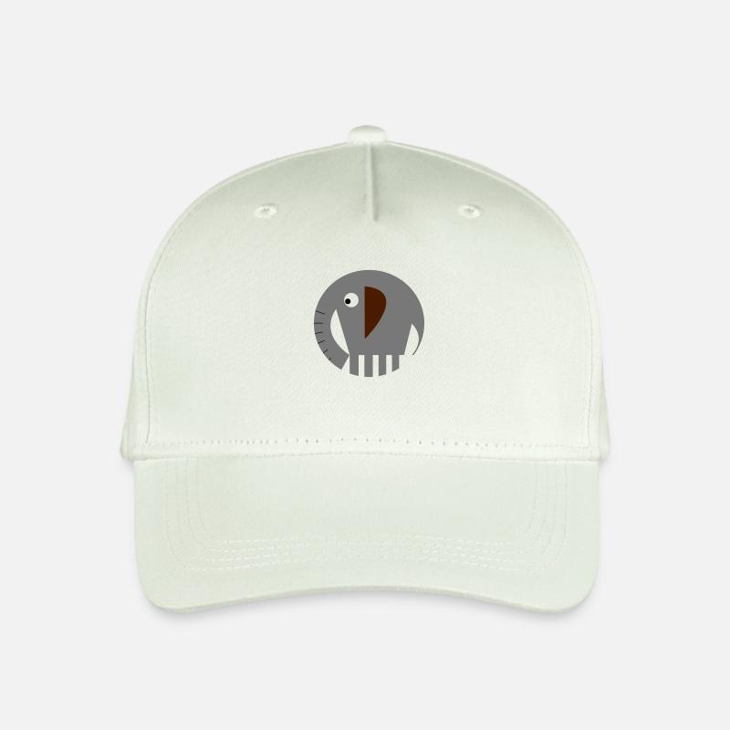 Elephant Circle - Kinder Bio Basecap - Helles Mintgrün
