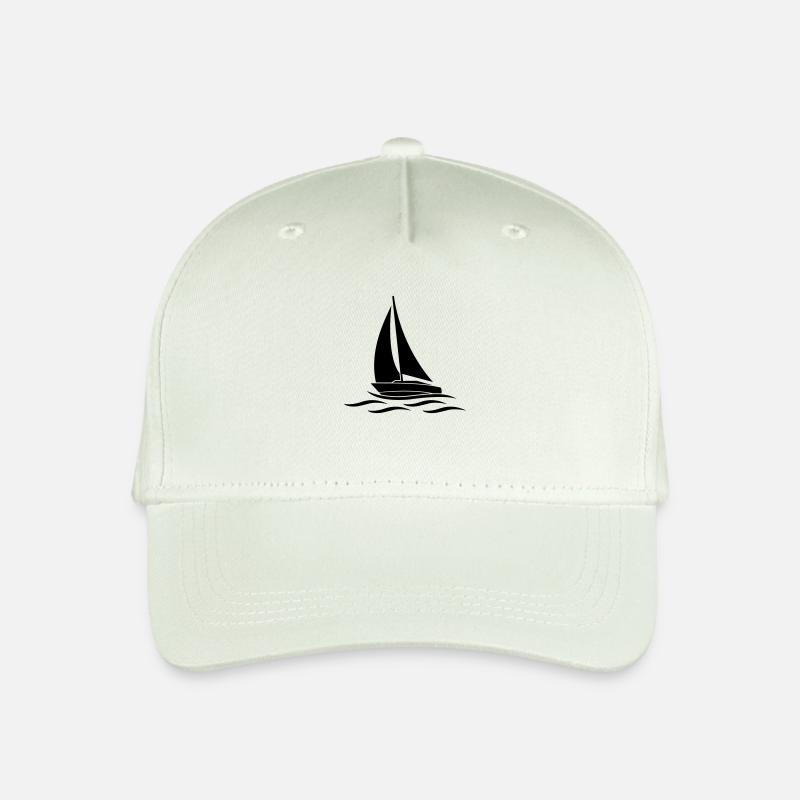 Sail away - Kinder Bio Basecap - Helles Mintgrün