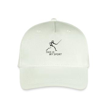 fechten_122012_b_1c - Organic Kids’ Baseball Cap - light mint green - Front