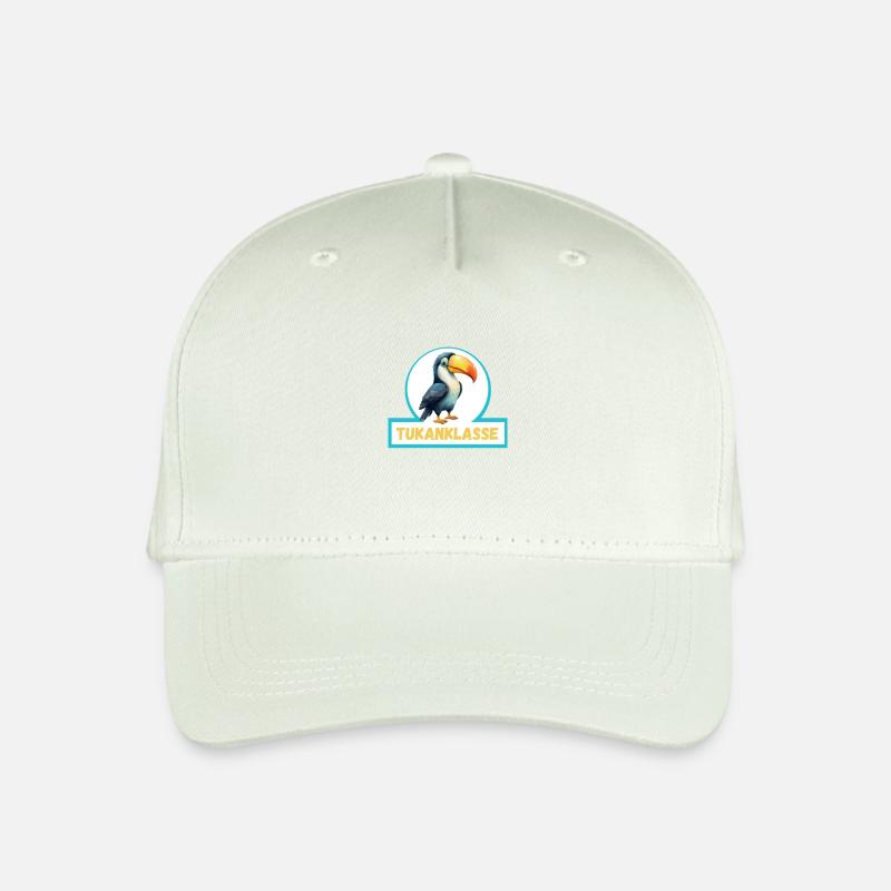 Tukanklasse Klassentier Tukan - Kinder Bio Basecap - Helles Mintgrün
