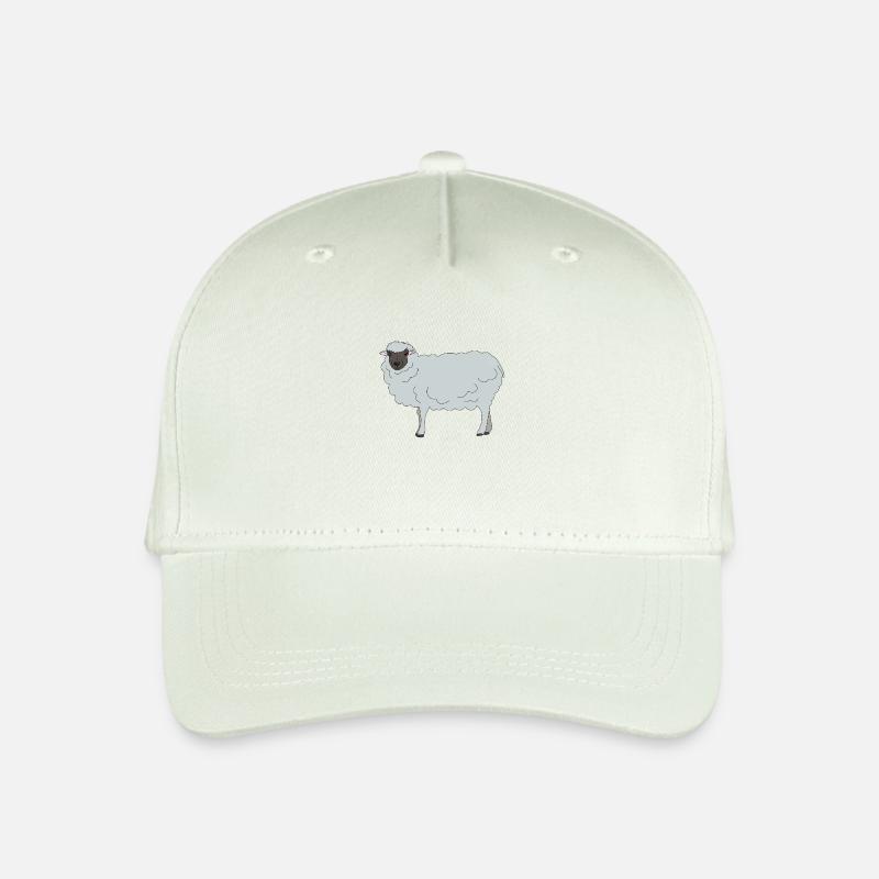 Schaf - Kinder Bio Basecap - Helles Mintgrün