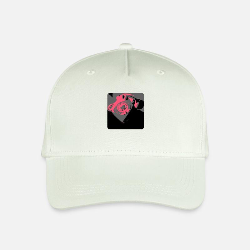 Telefon Love - Kinder Bio Basecap - Helles Mintgrün