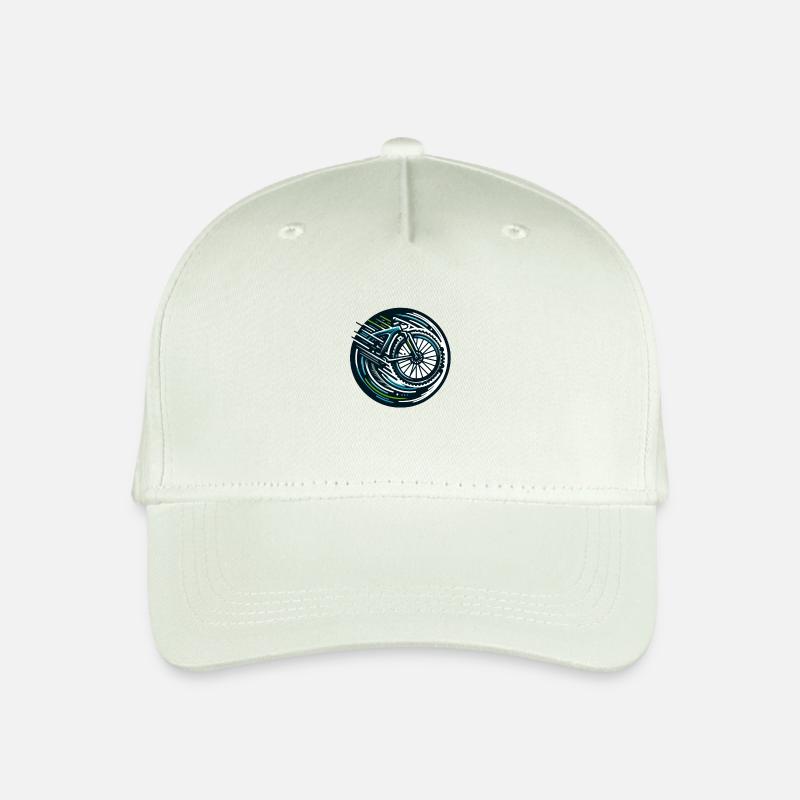 A logo for cyclists - Organic Kids’ Baseball Cap - light mint green