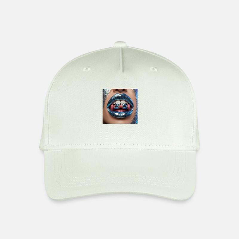 Comic Kiss - Kinder Bio Basecap - Helles Mintgrün