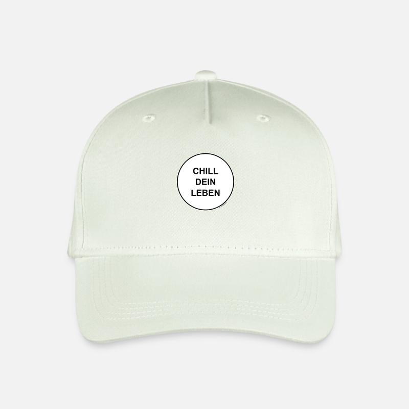 Chill dein Leben! - Kinder Bio Basecap - Helles Mintgrün