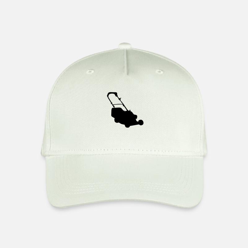 Rasenmäher - Kinder Bio Basecap - Helles Mintgrün