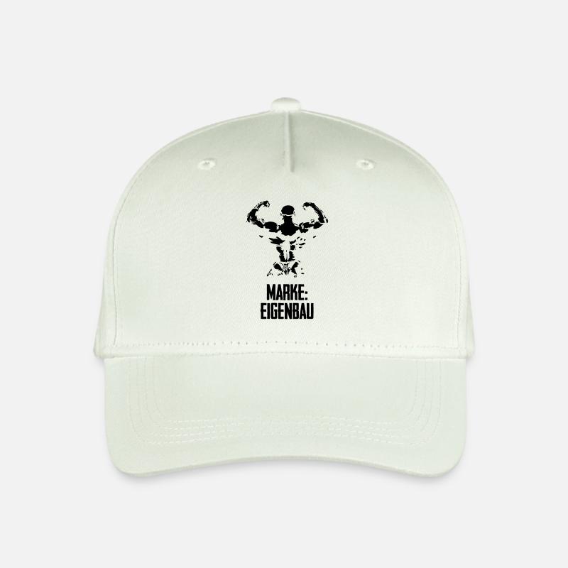 bodybuilding man - Kinder Bio Basecap - Helles Mintgrün