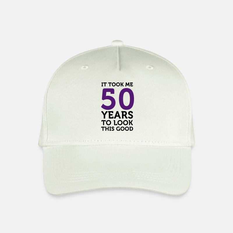 Es hat 50 Jahre gedauert, um so gut auszusehen! - Kinder Bio Basecap - Helles Mintgrün