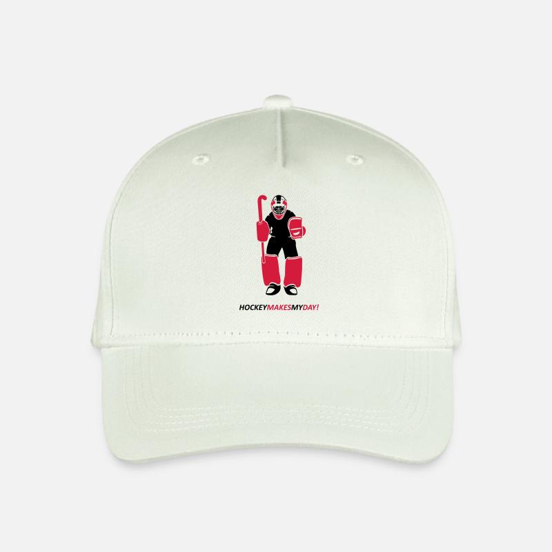 Feldhockey Torwart - Kinder Bio Basecap - Helles Mintgrün