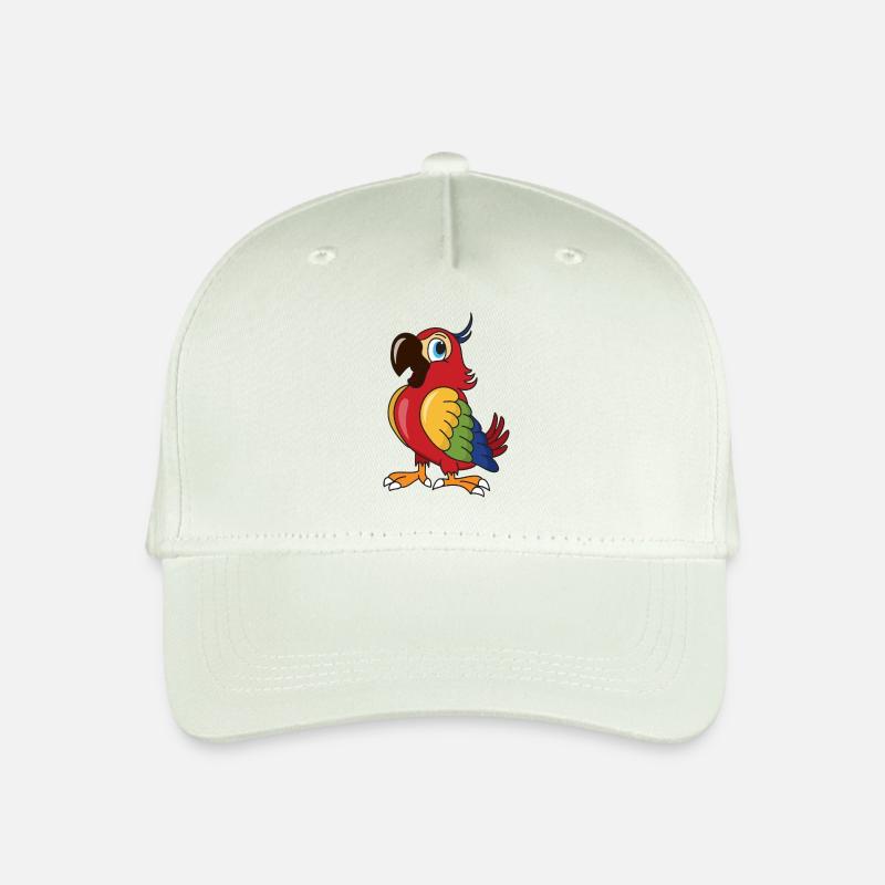 Oiseaux oiseaux perroquet - Casquette de baseball bio Enfant - vert menthe clair