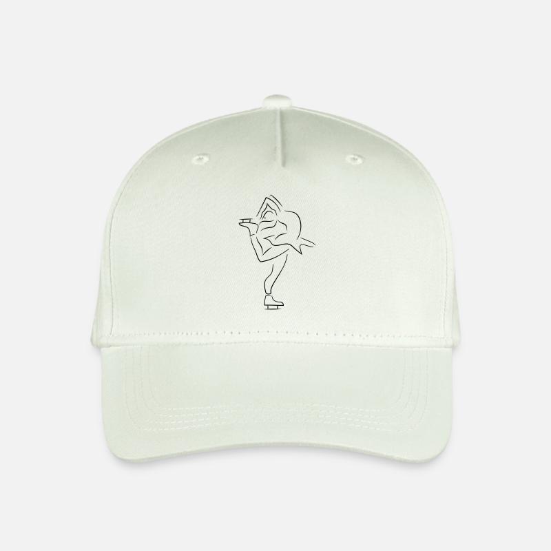 Eiskunstläuferin - Kinder Bio Basecap - Helles Mintgrün