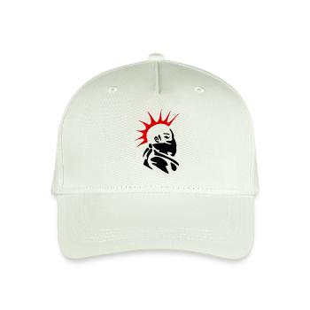 Punk - Organic Kids’ Baseball Cap - light mint green - Front
