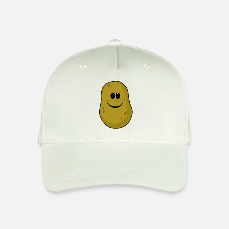 Karftroffel Kartoffeln - Kinder Bio Basecap - Helles Mintgrün