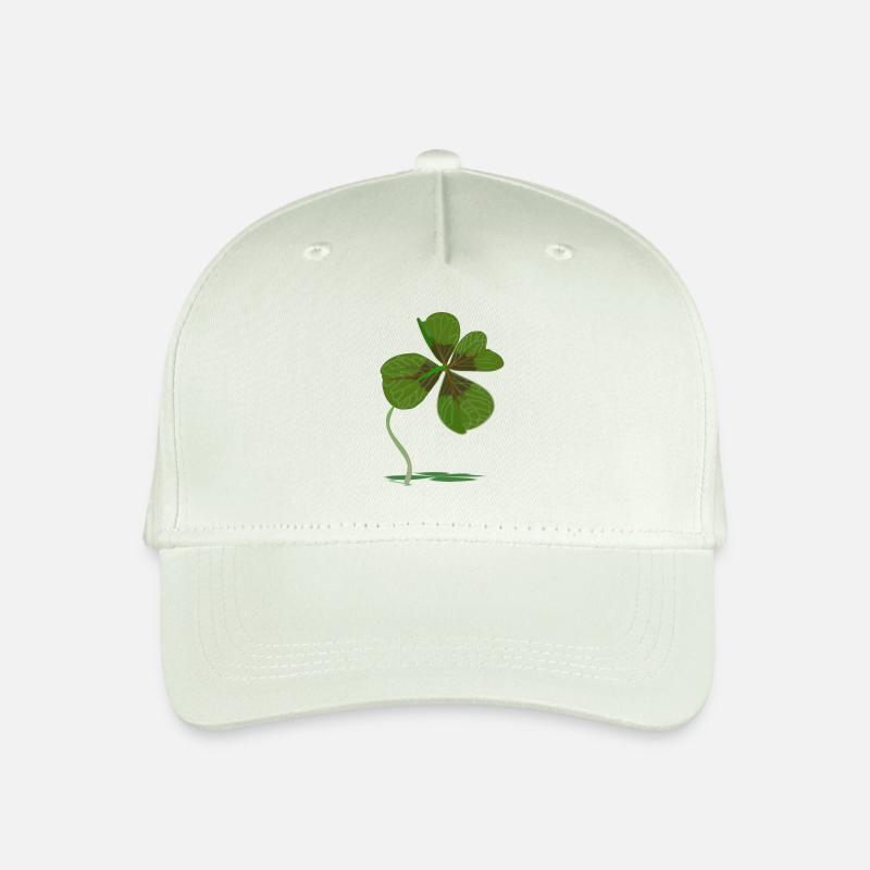 Kleeblatt - Kinder Bio Basecap - Helles Mintgrün