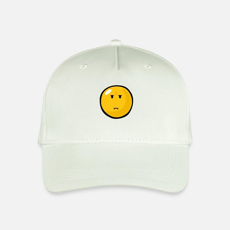 Smiley Dislike - Kinder Bio Basecap - Helles Mintgrün