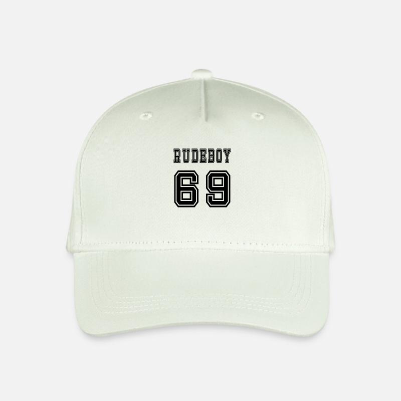 Rudeboy 69 - Kinder Bio Basecap - Helles Mintgrün