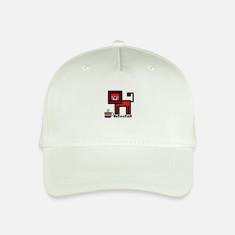 lion needs motivation - Organic Kids’ Baseball Cap - light mint green