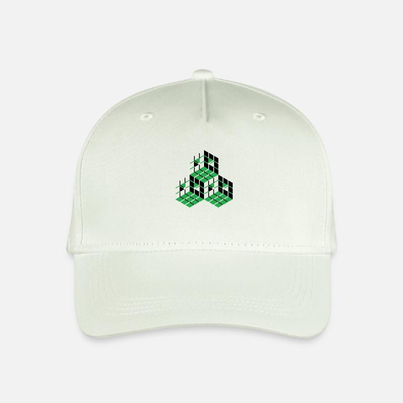Cubes - Kinder Bio Basecap - Helles Mintgrün