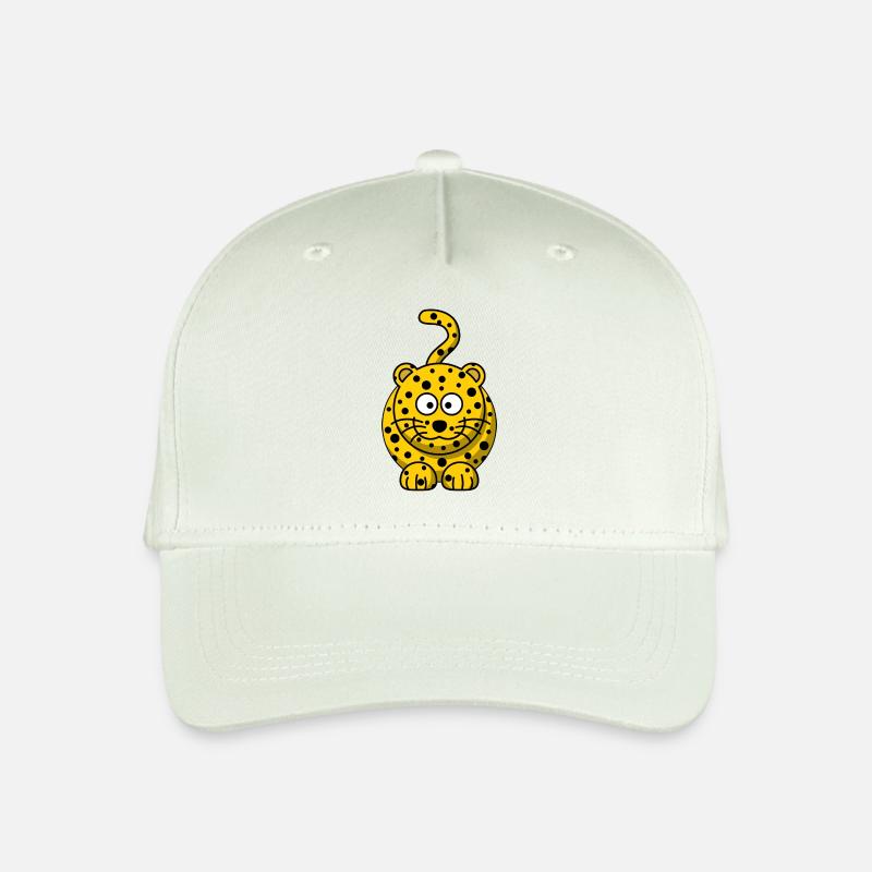 Leopard - Kinder Bio Basecap - Helles Mintgrün
