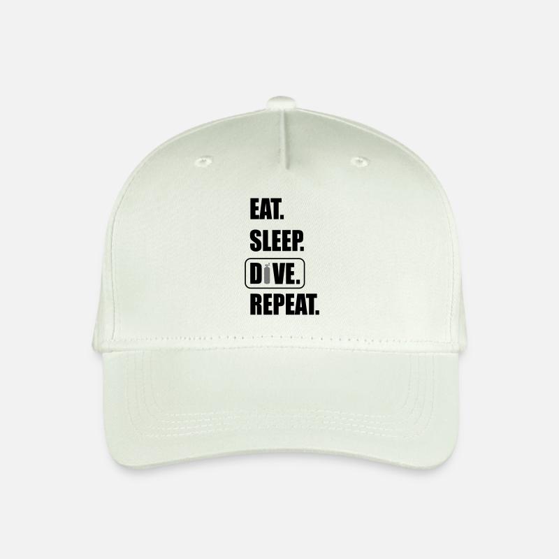 Plongée - Casquette de baseball bio Enfant - vert menthe clair
