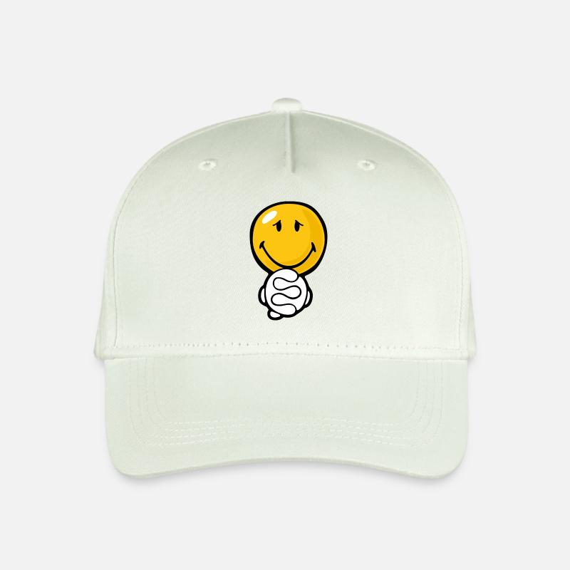 Smiley Plead - Kinder Bio Basecap - Helles Mintgrün