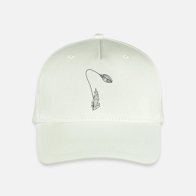 Coquelicot 29 fleur de pavot fleur - Casquette de baseball bio Enfant - vert menthe clair