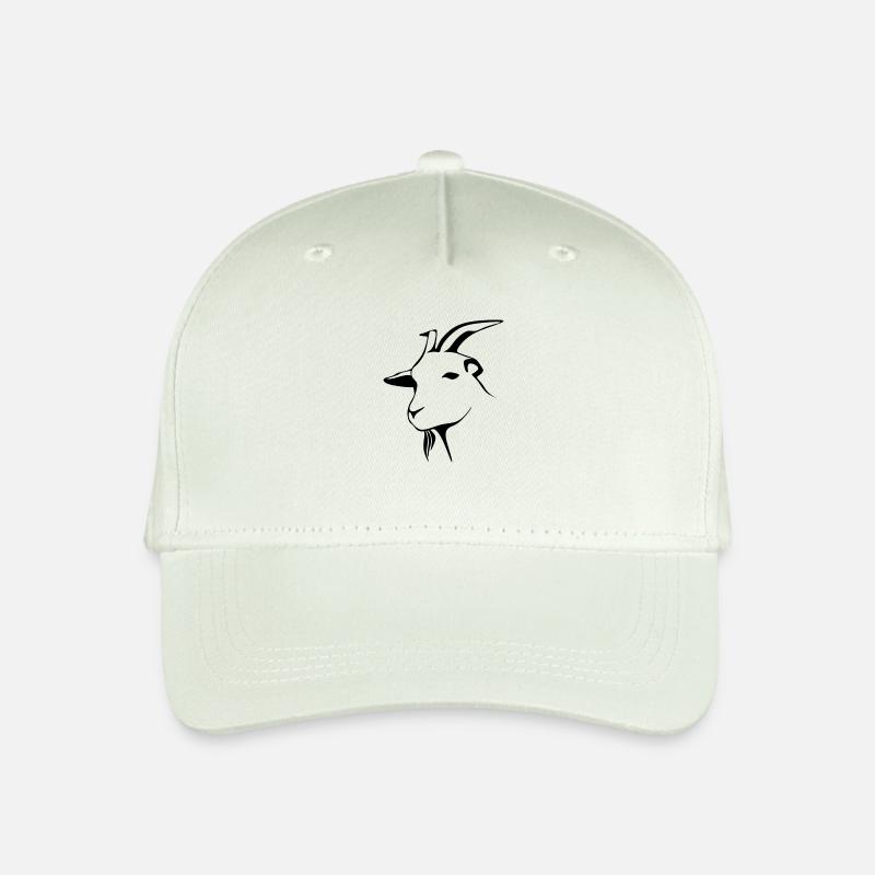 Ziege - Kinder Bio Basecap - Helles Mintgrün