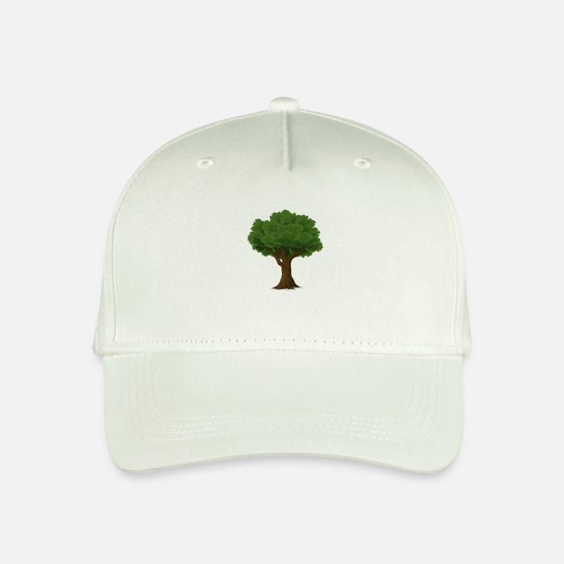 Baum - Kinder Bio Basecap - Helles Mintgrün
