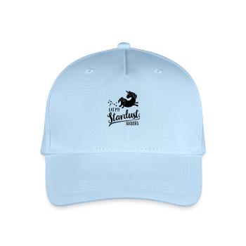 Eat my Stardust, Suckers - Organic Kids’ Baseball Cap - light blue - Front