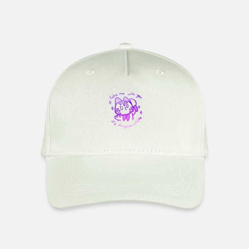 Take me with you - Kinder Bio Basecap - Helles Mintgrün