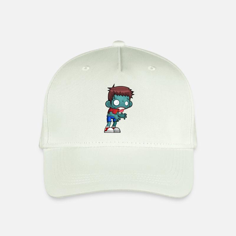Zombie - Kinder Bio Basecap - Helles Mintgrün