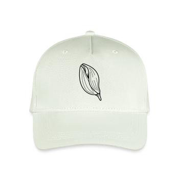 Coquelicot 33 fleur de pavot 2 - Casquette de baseball bio Enfant - vert menthe clair - Devant