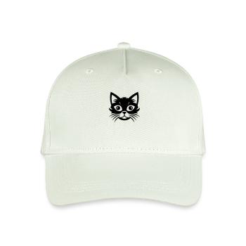 Tête de chat - Casquette de baseball bio Enfant - vert menthe clair - Devant