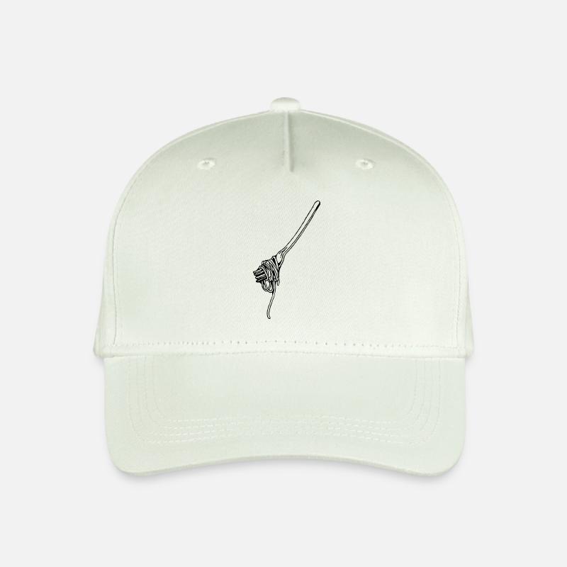 fork - Organic Kids’ Baseball Cap - light mint green