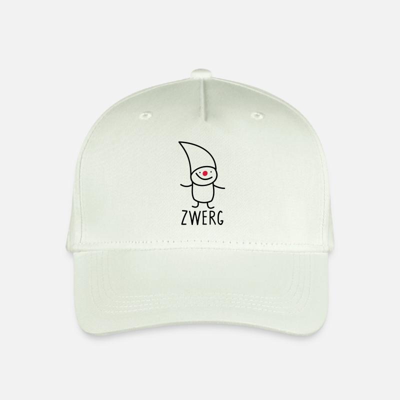 Zwerg - Kinder Bio Basecap - Helles Mintgrün