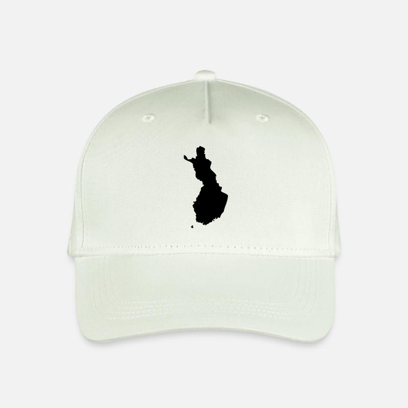 Finland - Organic Kids’ Baseball Cap - light mint green