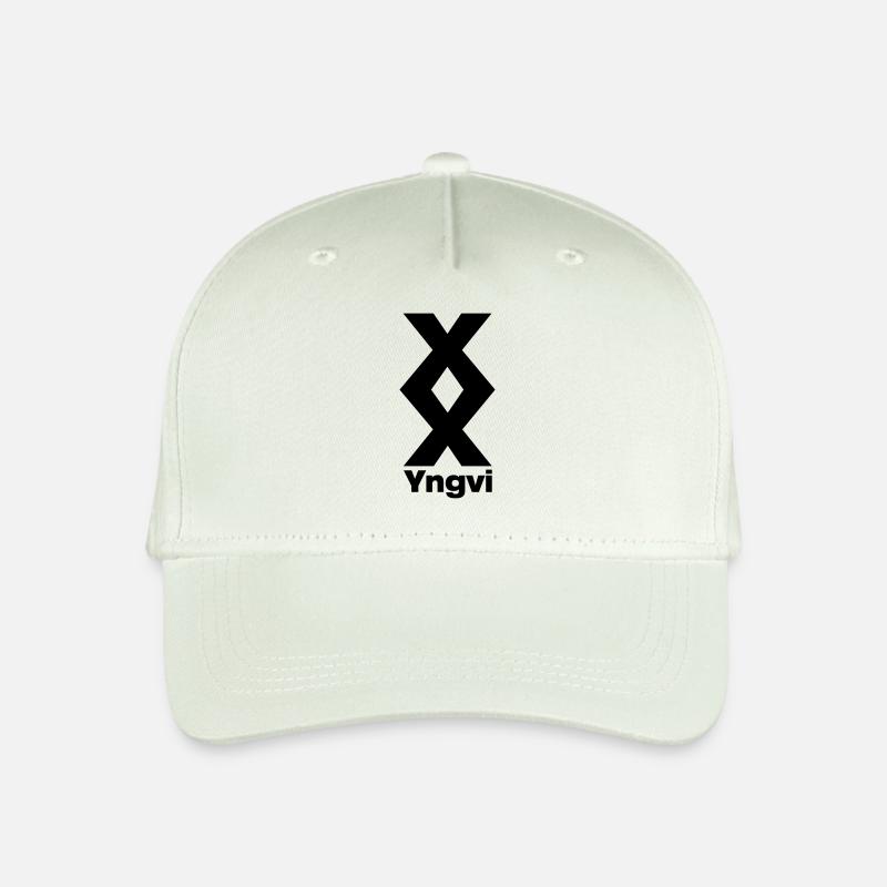 Yngvi (Ingwaz) - Kinder Bio Basecap - Helles Mintgrün