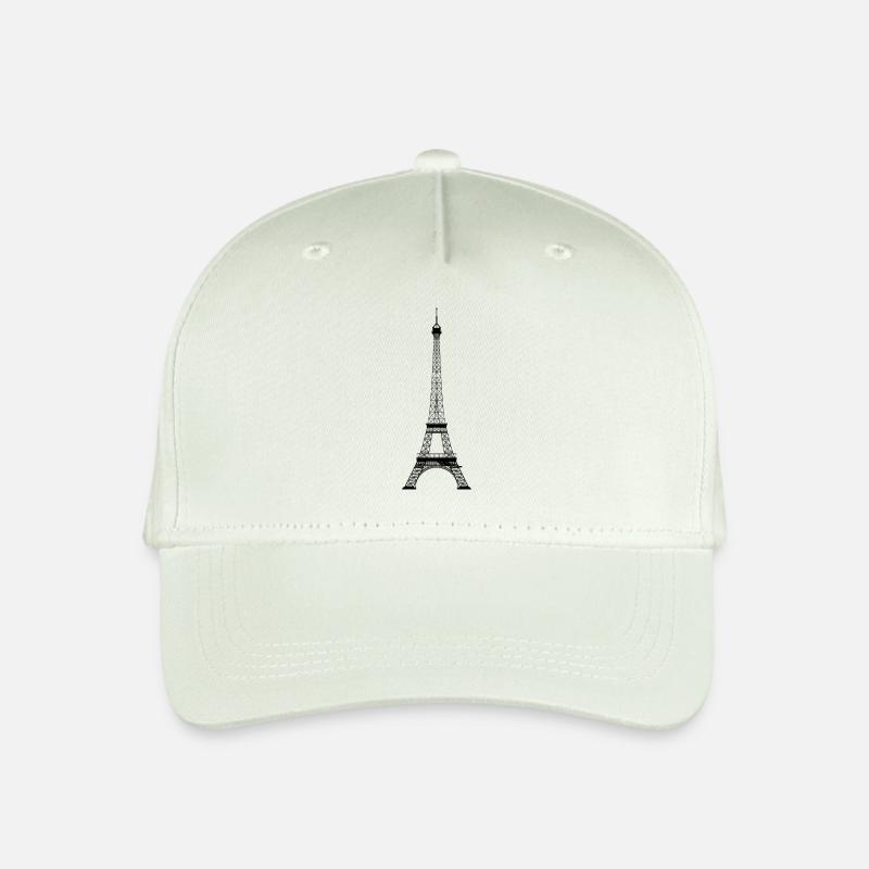 Eiffelturm - Kinder Bio Basecap - Helles Mintgrün