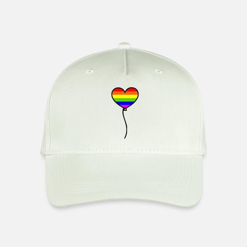 Lgbtq - Kinder Bio Basecap - Helles Mintgrün