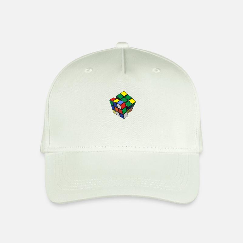 Würfel - Kinder Bio Basecap - Helles Mintgrün