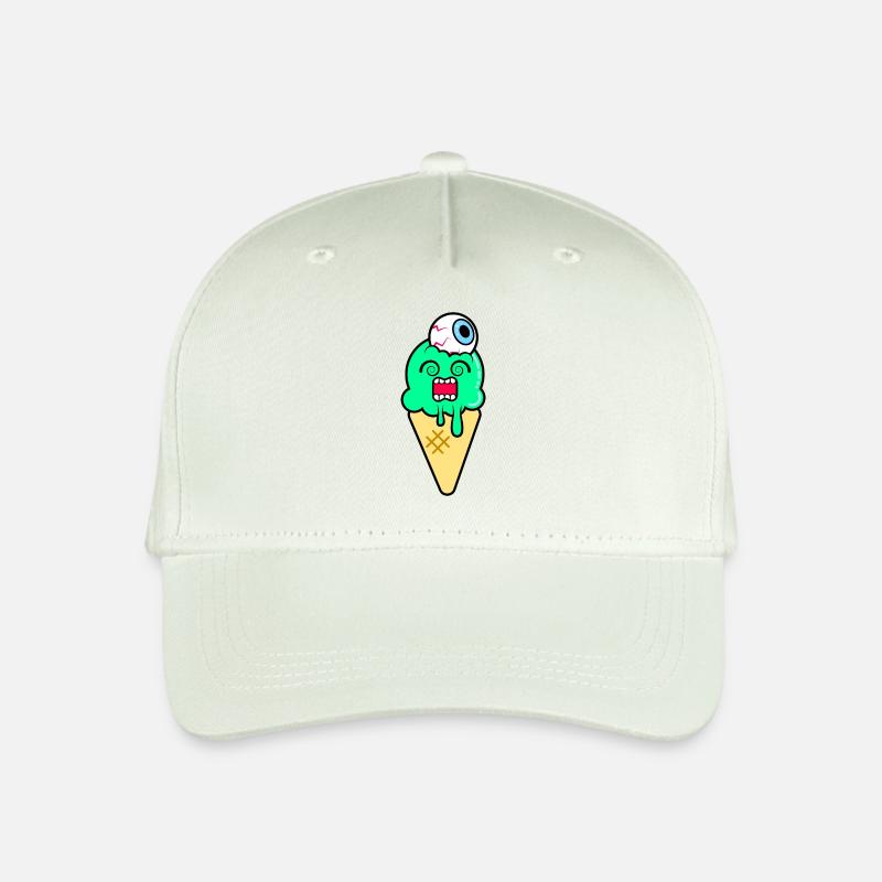 Funky Ice Cream - Kinder Bio Basecap - Helles Mintgrün
