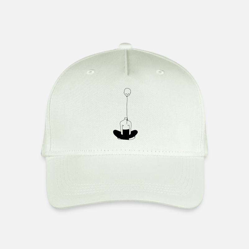 Kopf - Ballon - Kinder Bio Basecap - Helles Mintgrün