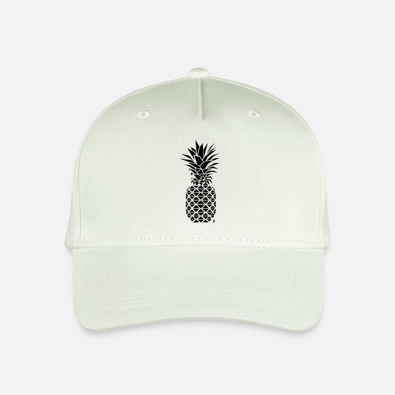 AD Geometric Pineapple - Kinder Bio Basecap - Helles Mintgrün