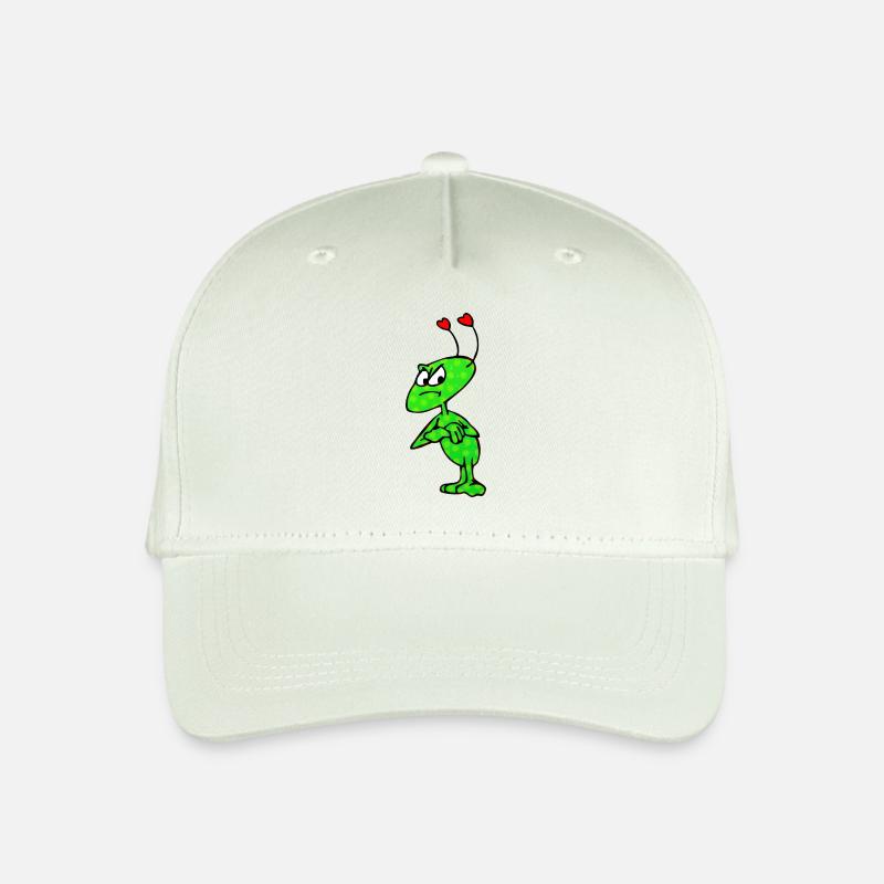 "Grummel-Trine" - Hab mich lieb! - Kinder Bio Basecap - Helles Mintgrün