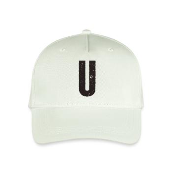 U - Organic Kids’ Baseball Cap - light mint green - Front