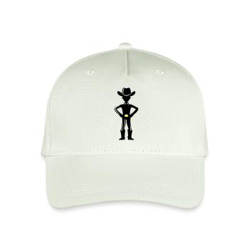 Cowboy - Organic Kids’ Baseball Cap - light mint green - Front