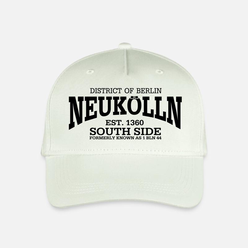 Neukölln Berlin - Kinder Bio Basecap - Helles Mintgrün
