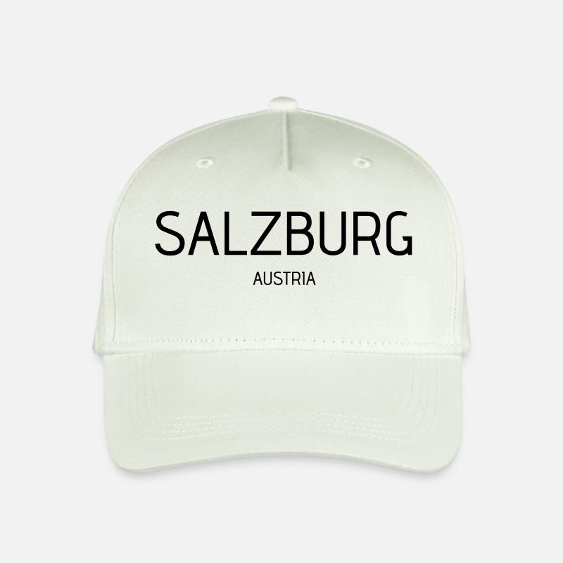salzburg - Kinder Bio Basecap - Helles Mintgrün