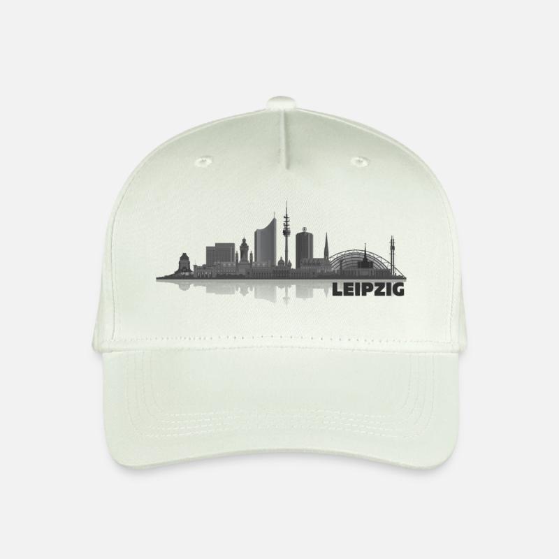 Leipzig05 - Kinder Bio Basecap - Helles Mintgrün
